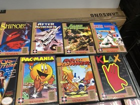 Lot Of 20 Nintendo Entertainment System NES Cartridges In Case Tengen Tetris 2