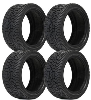 4 Pack Arisun ST21-215-50-12 DOT Approved Street & Turf Golf Cart Tires
