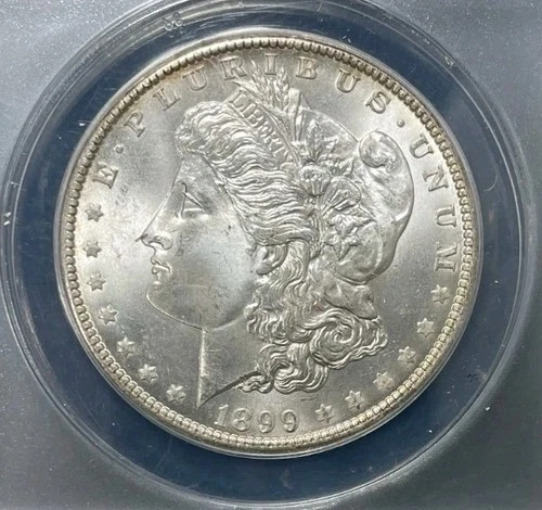1899-O MORGAN SILVER DOLLAR~ANACS MS 65 ~BEAUTIFUL COIN~ REF#0202