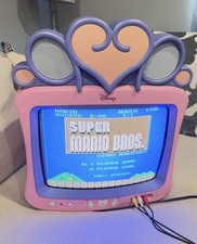 Disney Princess Pink 13" CRT Color TV DT1350-P Speakers Tested NO REMOTE