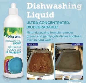 Norwex Dishwashing Liquid 12 oz Original Formula | Discontinued Dish Soap...