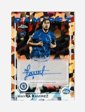Mayra Ramirez Chrome UCL 2024/25 Gold Sapphire /50 Auto