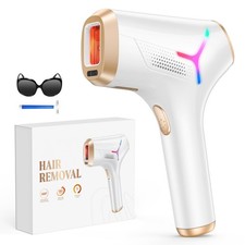 Laser Hair Removal for Women and Men, At-Home IPL Device White