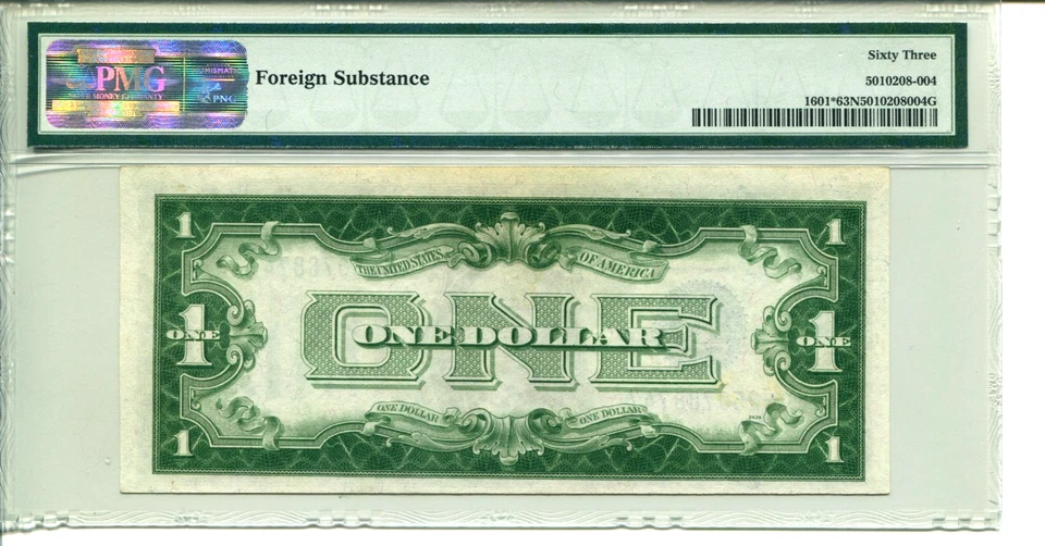 FR 1601* 1928A $1 Star Silver Certificate 63 Choice Uncirculated - Image 2 of 2