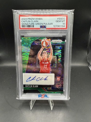 Caitlin Clark #SG-CC 2024 Panini Prizm WNBA Signature card