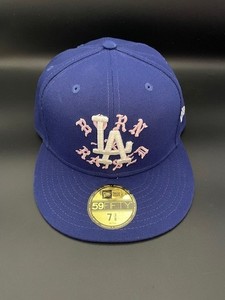 Born X Raised ドジャース ASGキャップ 7 3/8 ピンク刺繍 Born X