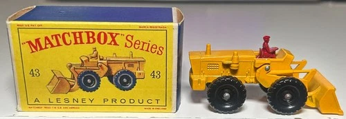 Matchbox Lesney #43 Aveling-Barford Tractor Shovel
