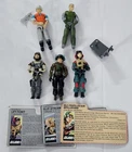 S-802 VINTAGE 80/90'S HASBRO GI JOE FIGURES TOPSIDE LIFT TICKET SLIP STREAM ETC