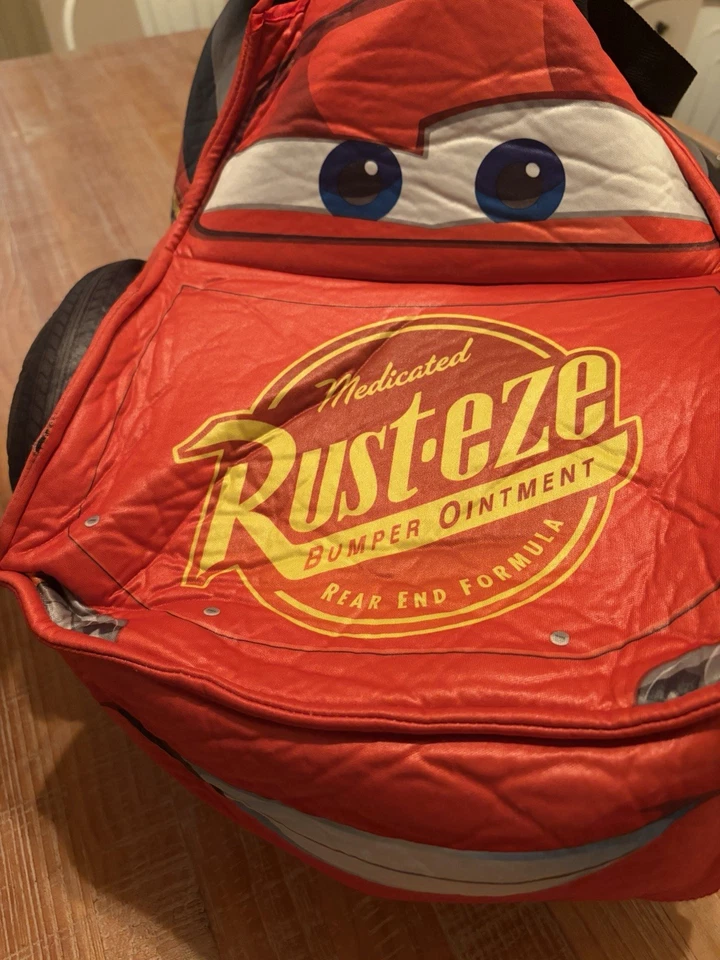 Disfraz de coche de carreras 3D Lightning McQueen de Disney Cars para niños Foto 2 de 2