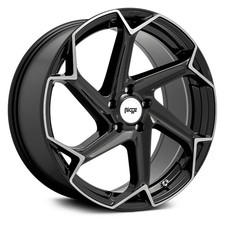 Niche M255 Flash Wheels 20x10.5 20 5x114.3 71.5 Black Rims Set Of 4