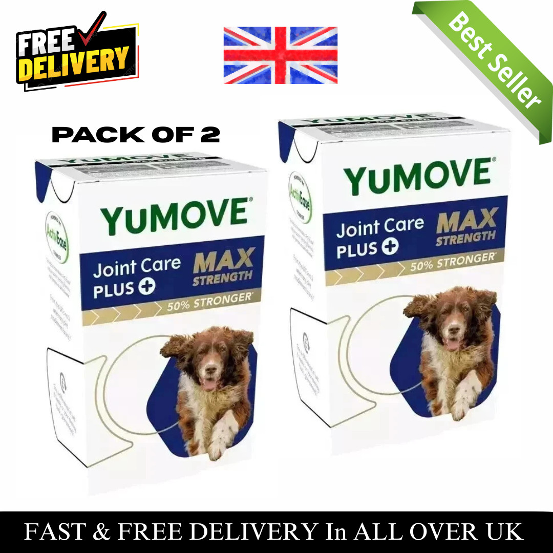 Lintbells YuMOVE Senior MAX Strength Dog Joint Supplement Stiff Older Dogs-240