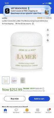 La Mer Moisturizing Cream 2 oz