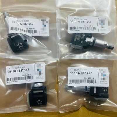4X New TPMS  36106887147 Tire Pressure Sensor for 2021-2024 BMW X3M 433MHz