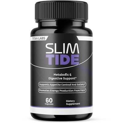 (1 Pack) Slimtide Advanced Energy And Fitness Supplement Slim Tide 60 Capsules