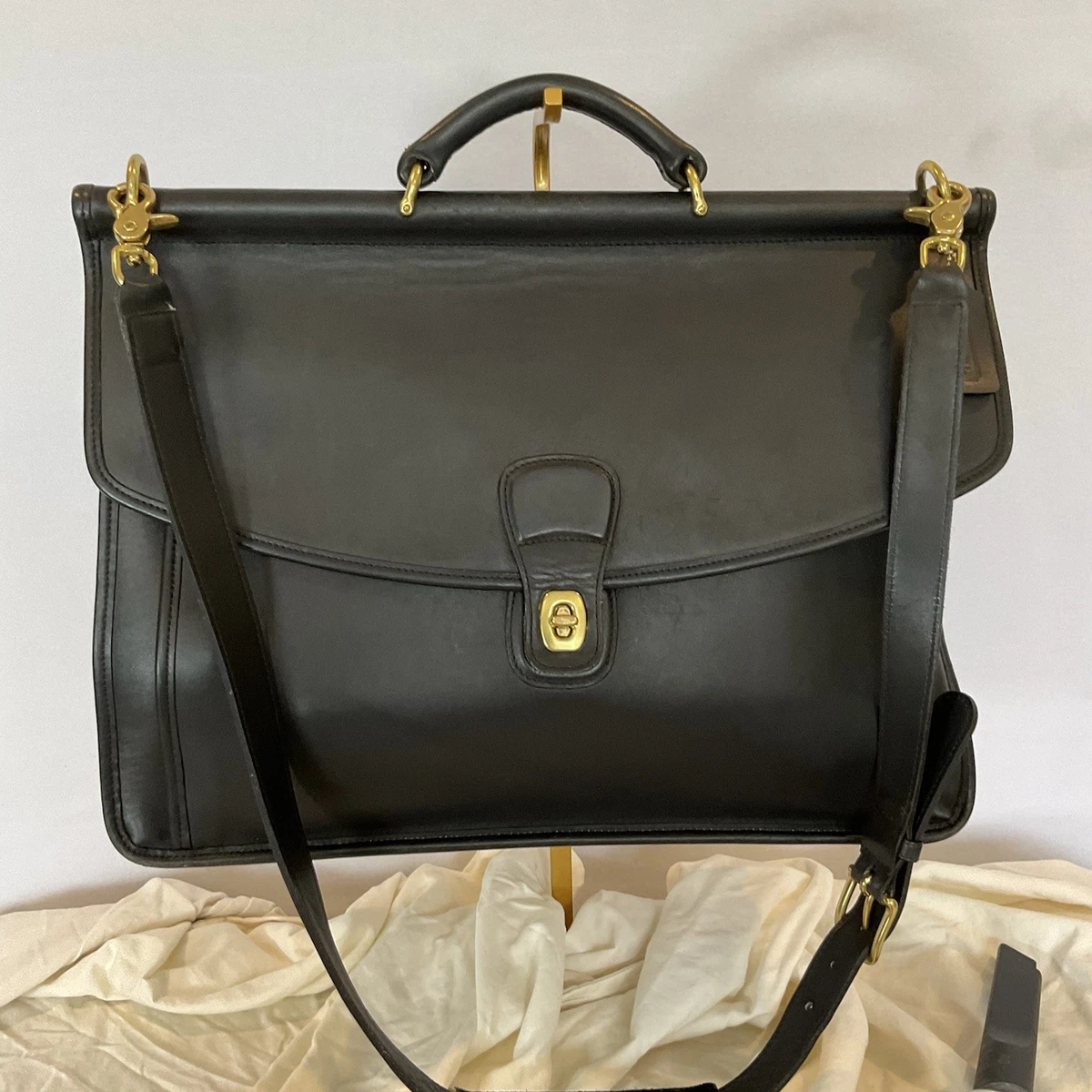 バッグ COACH Metropolitan Turnlock Briefcase Coach Turn Lock & Briefcase/Document Case Bags for Women for sale