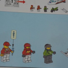 LEGO City 60116 City Ambulance Plane Instruction Manual Only
