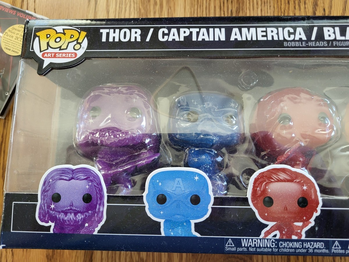 Funko Pop! Art Series Infinity Saga Avengers 6-Pack Marvel Amazon