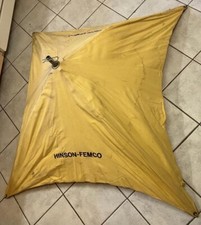 John Deere Canvas Cover Umbrella Tractor Yellow 4' x 4' Vintage Shade accessory