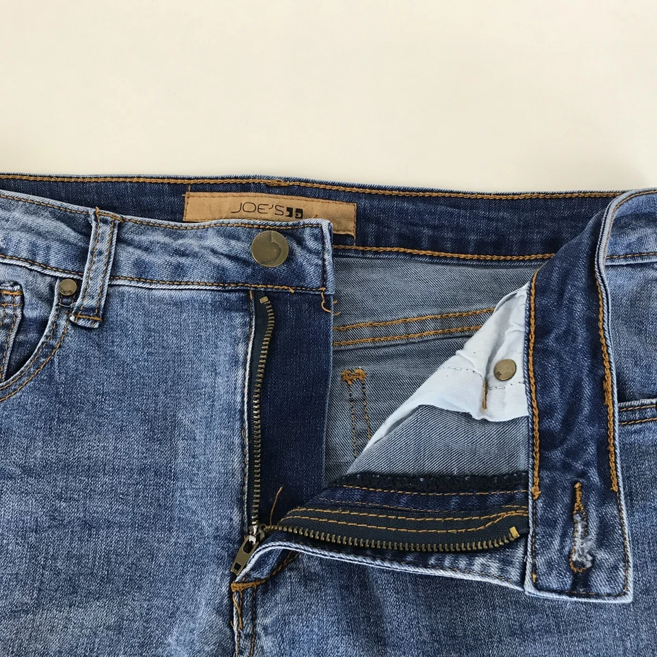 Joe's Jeans Mid-Rise Skinny Jean Girls Size 16 Stretch Denim Pockets Zip Casual - Image 2 of 4