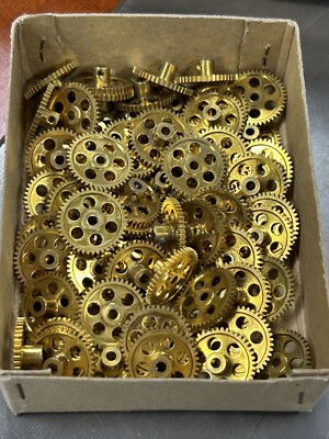 QTY 1 TRADESHIP SUPER LIGHT SPUR GEAR M0.5 PITCH 44 TEETH 1/8'' BORE SLOT CAR