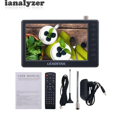 LEADSTAR D5 Portable TV Portable Television Small TV Rechargeable Type - Image 1 of 4
