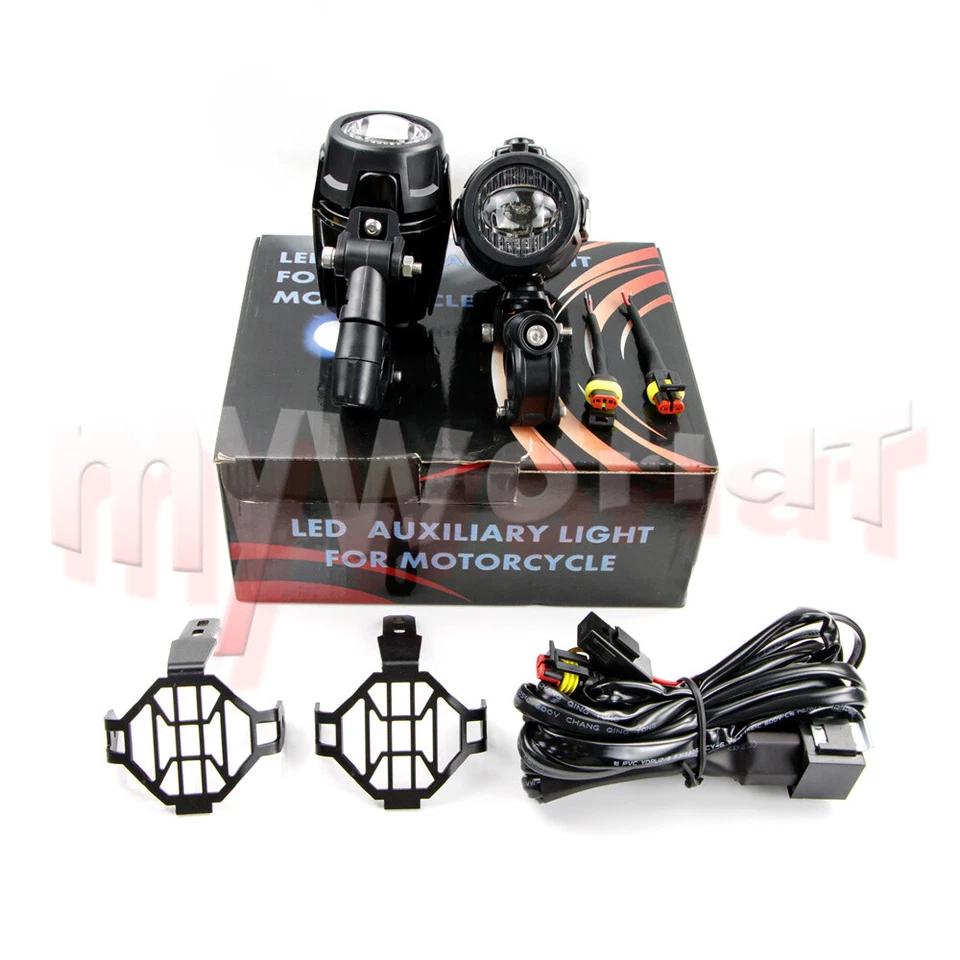 Fit For G310GS F650GS F700GS F800GS Front Fog Lights Auxiliary Spot Driving Lamp - Image 4 of 4