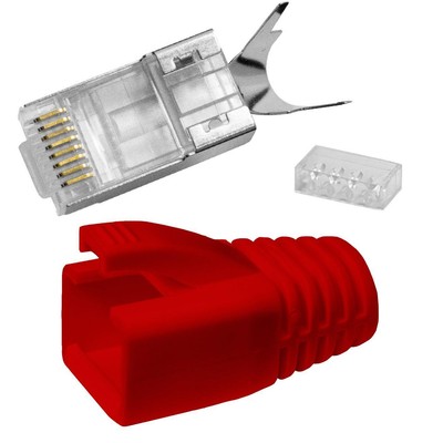 Vegena RJ45 Connettore Cat7, Connettori RJ45 Cat7, Senza Attrezzi Rj45 Vegena RJ45 Connettore Cat7, Connettori RJ45 Cat7, Senza Attrezzi Rj45