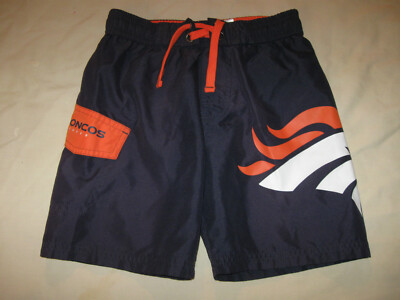 Denver Broncos Swim Trunks Board Shorts Youth 4 Boys Kids DEN NFL ...