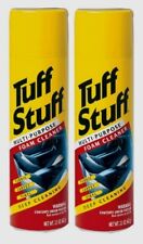 2~ Tuff Stuff Carpet Fabric Vinyl Multi-Purpose Cleaner Foam 22oz Deep Clean Car 1.14 per fl oz