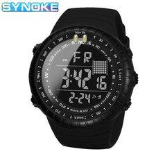 Men's Sports Watch Waterproof LED Backlight Digital Military Tactical Wristwatch