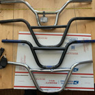 Mid old school Bmx Bars S&M Grand Slam Xl Robinson Mongoose Lot Of 4