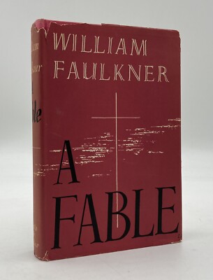 William Faulkner A Fable First UK Edition 1955 Chatto Windus HCDJ