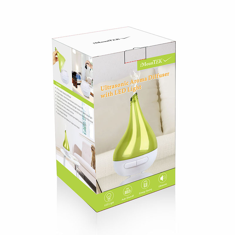 Essential Oil Aroma Diffuse Aromatherapy LED Ultrasonic Humidifier Air Purifier