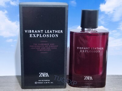 ZARA Vibrant Leather Explosion Eau De Parfum Pour Homme