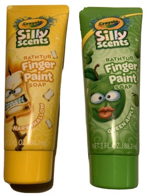 silly scents bathtub finger paint