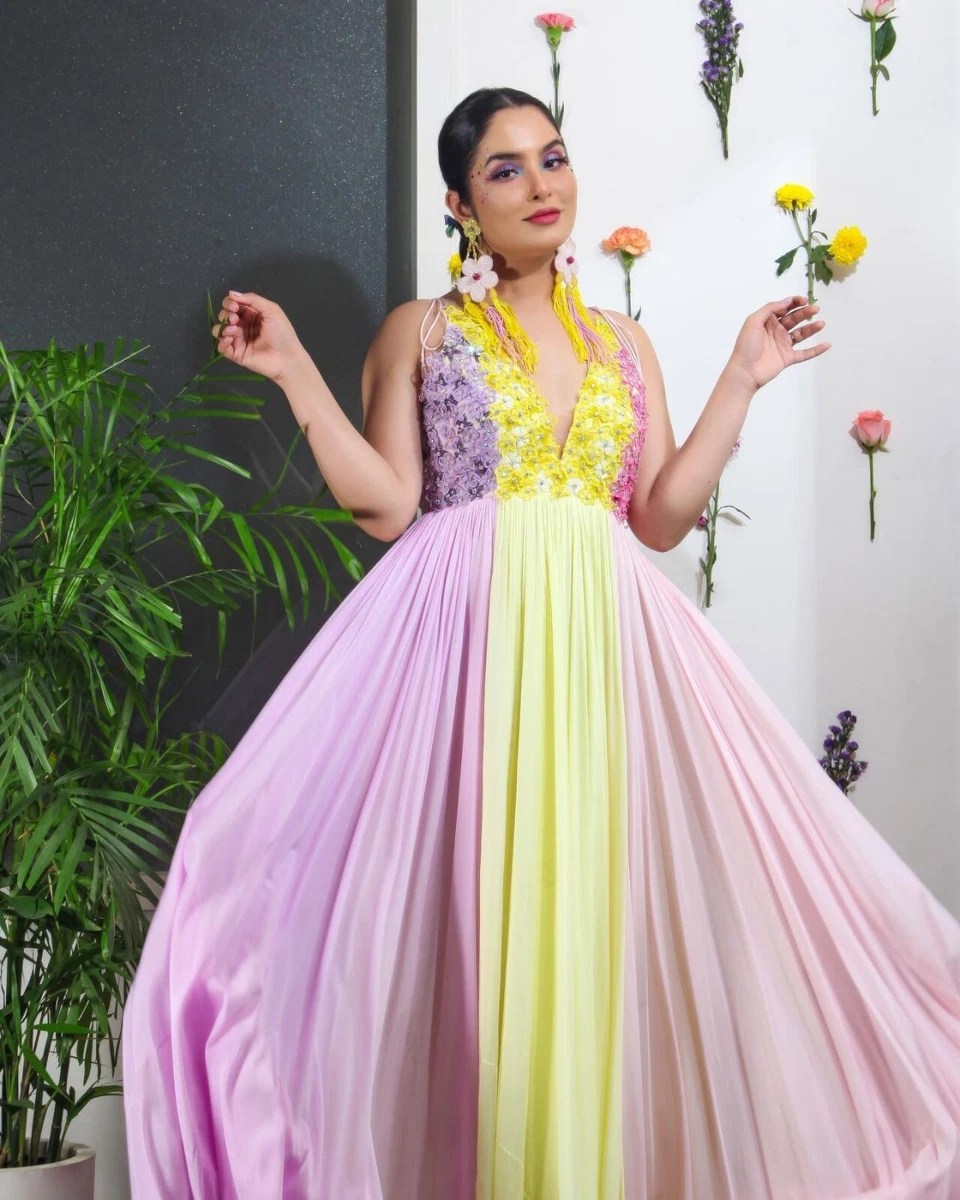 Ethnic long gown shop dress