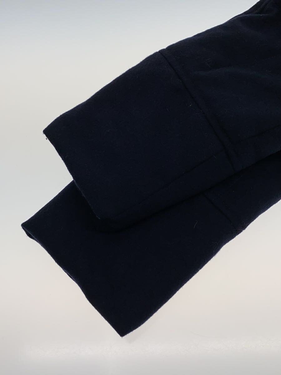 Navy Solid PEUTEREY Wool Hooded Down Jacket Coat … - image 5