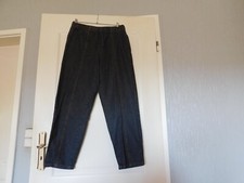Herrenbekleidung Jacques Lorant Gr.48 Schlupfjeans schwarz Gummizugbund 