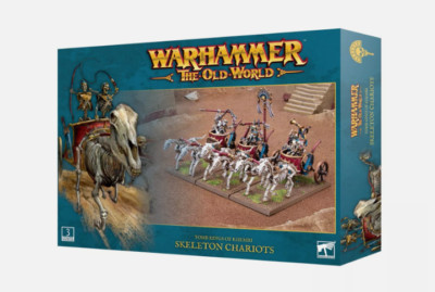 Warhammer Old World Tomb Kings of Khemri Skeleton Chariots New