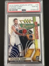 2019 Donruss Optic Stephen Curry #16 PSA 10 (Express Lane)