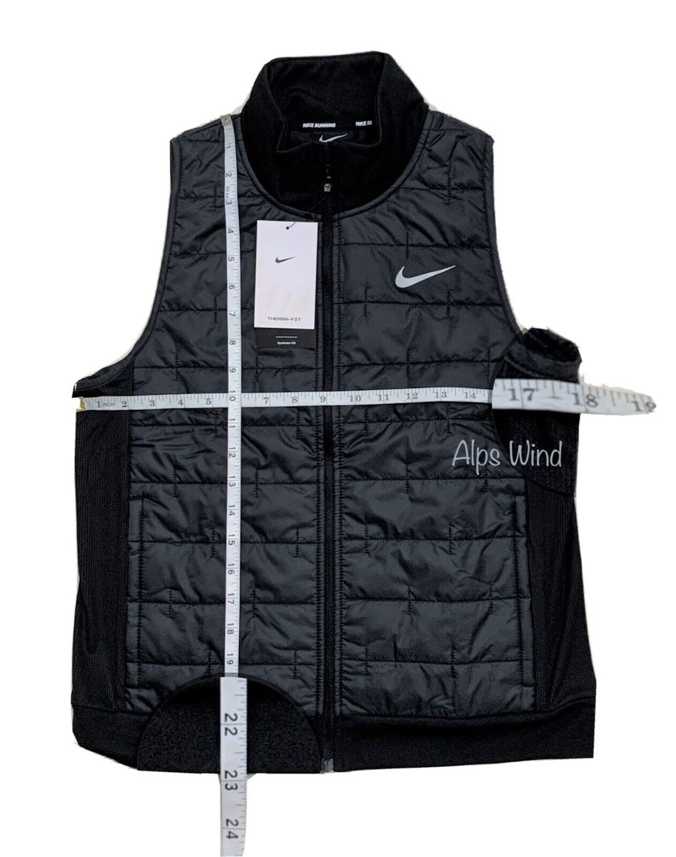Nike Women's Damen Black Therma-Fit Running Vest Size Medium DD6084-010 NWT  | eBay