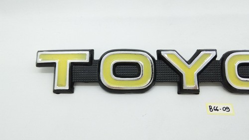 EMBLEMA PARRILLA DELANTERA INSIGNIA TOYOTA FJ40 FJ45 BJ40 BJ42 HJ45 LAND CRUISER NUEVO - Imagen 8 de 9