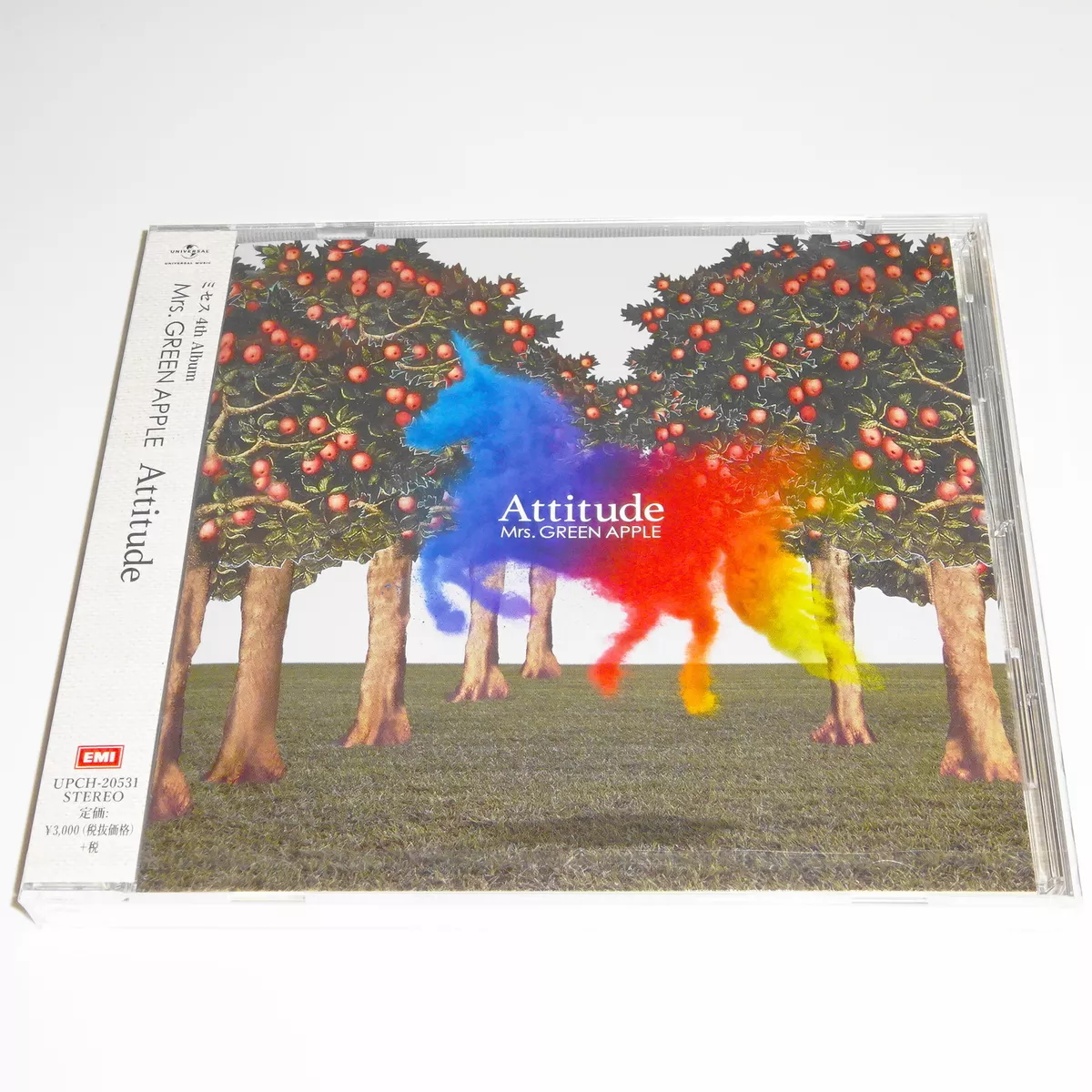 Mrs.GREEN APPLE Attitude JAPAN CD Standard Edition