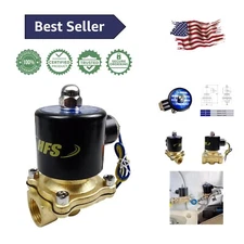 Secure Normally Closed Solenoid Valve - Easy Installation and Wide Compatibility