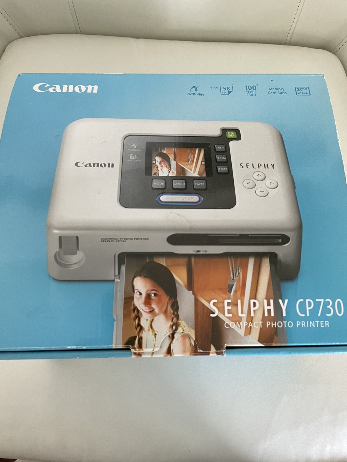 Canon SELPHY CP730 Digital Photo Thermal Printer 13803071801 eBay