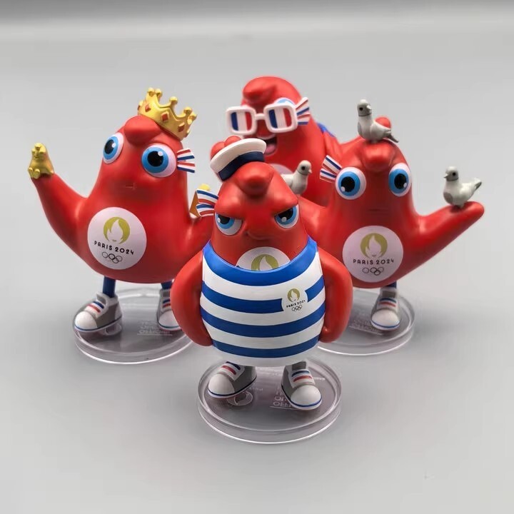 1pcs 2024 Paris Olympics Official 2024- Phryges garage kit 1pcs 2024 Paris Olympics Official 2024- Phryges garage kit