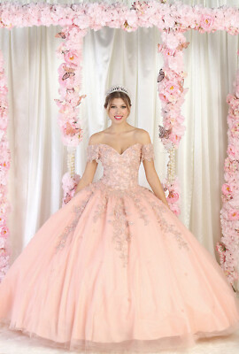 Womens Dresses For Sweet 16 Long Sweetheart Off The Shoulder Ball Gown Plus  Size | eBay
