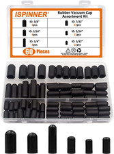  100 PCS CARBURETOR  VACUUM RUBBER CAP PLUG ASSORTMENT KIT INTAKE VACUUM LINES