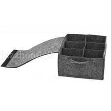 Caravan Glass Cup Holder Camping Tableware Storage Felt Bag for Motorhome Boat