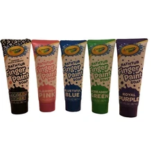 Crayola Bathtub Paint Soap Kids Set of 5 Blue Green Pink Purple 3oz